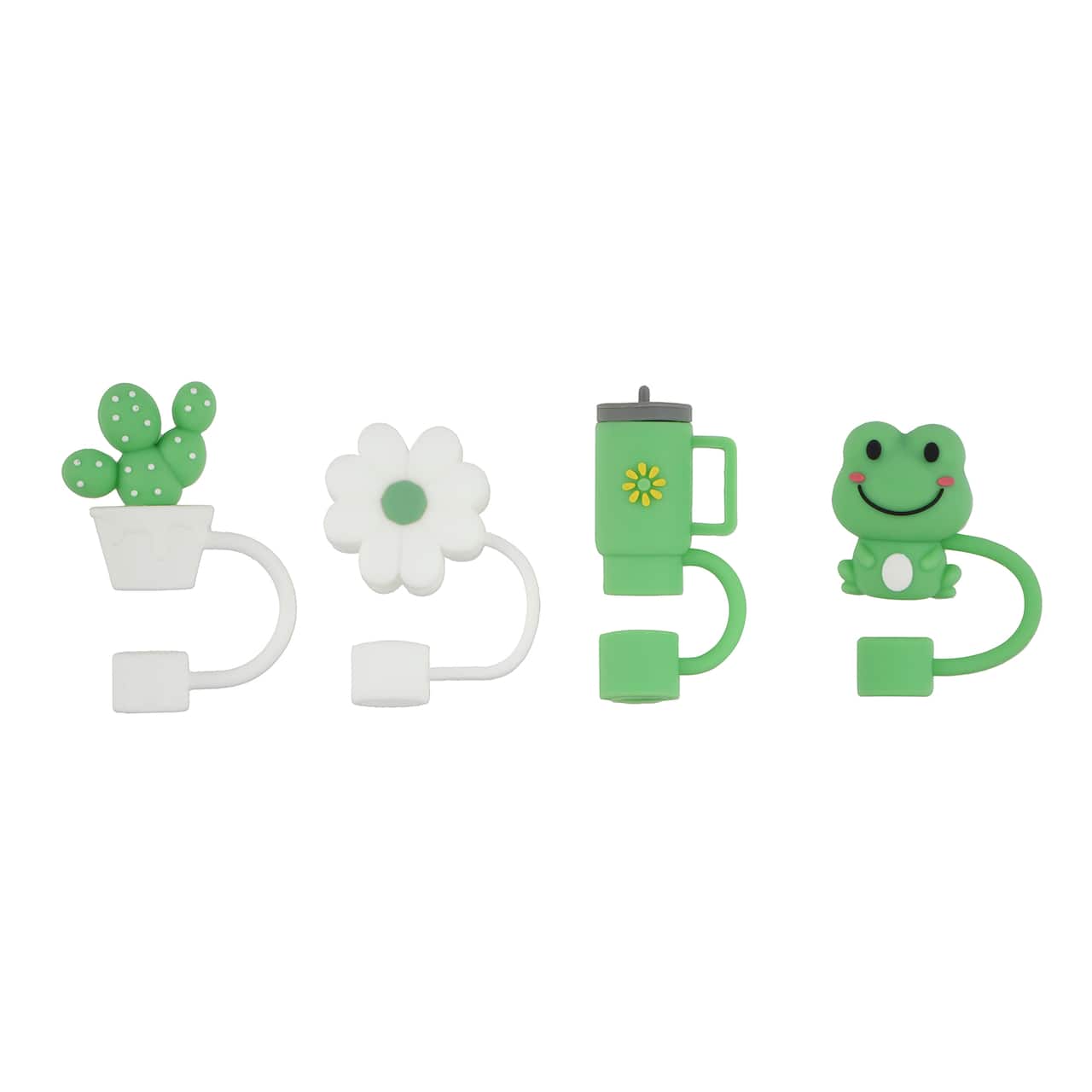 Green Straw Toppers, 4ct. by Ashland®